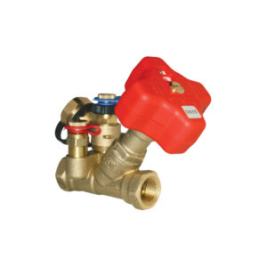 HERZ-FODRV Valvola di bilanciamento con orifizio fisso a sede obliqua con collegamento per capillare