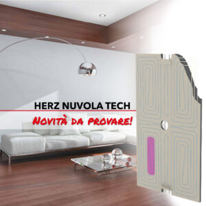 Herzitalia.it | Sistema radiante a parete o soffitto? Con Herz Nuvola Tech ora non devi più scegliere